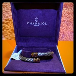 Charriol Geneve Cable Bangle in Two Tone